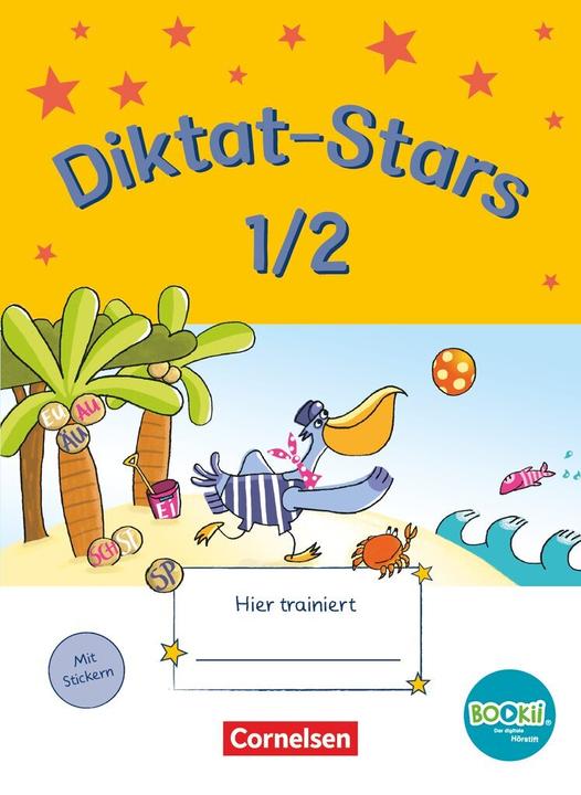 Produktbild Diktat-Stars 1./2. Schuljahr. TING-Ausgabe. Übungsheft mit Lösungen (Deutsch, Johanna Schmidt-Büttner, Kornelia Winkelmeyr, Maria Auer, 2013)