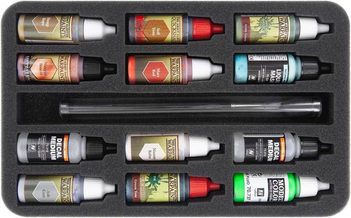 Actual product image Feldherr HSMEHH035BO - Foam insert for 12 colour bottles and brushes (Foam material)