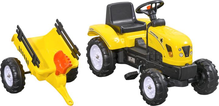 Produktbild Homcom Trettraktor mit Anhänger