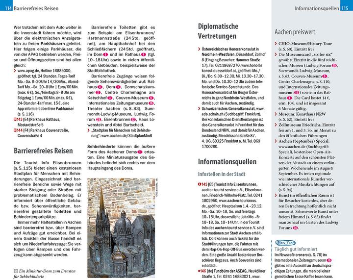 Produktbild CityTrip Aachen (Deutsch, Christine Krieb, 2023)