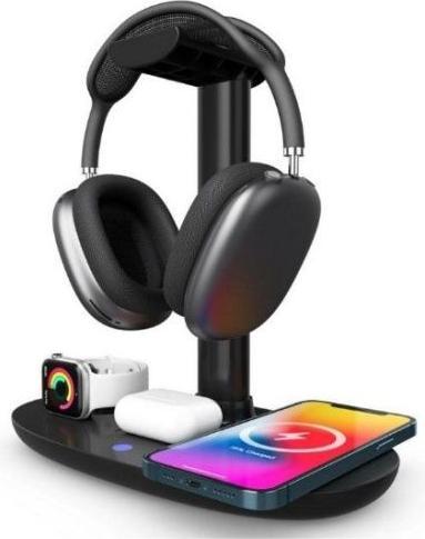 Produktbild iLike 4in1 15W Wireless Magsafe Qi Charger Stand (15 W)