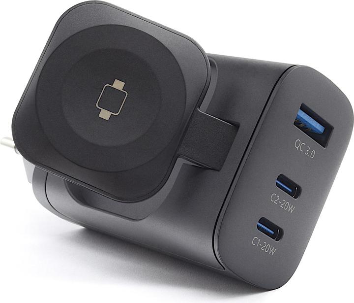 RealPower PC-43 Watch 43 Watt Ladegerät,2x Type-C,1x USB-A (43 W, 3 Ports)