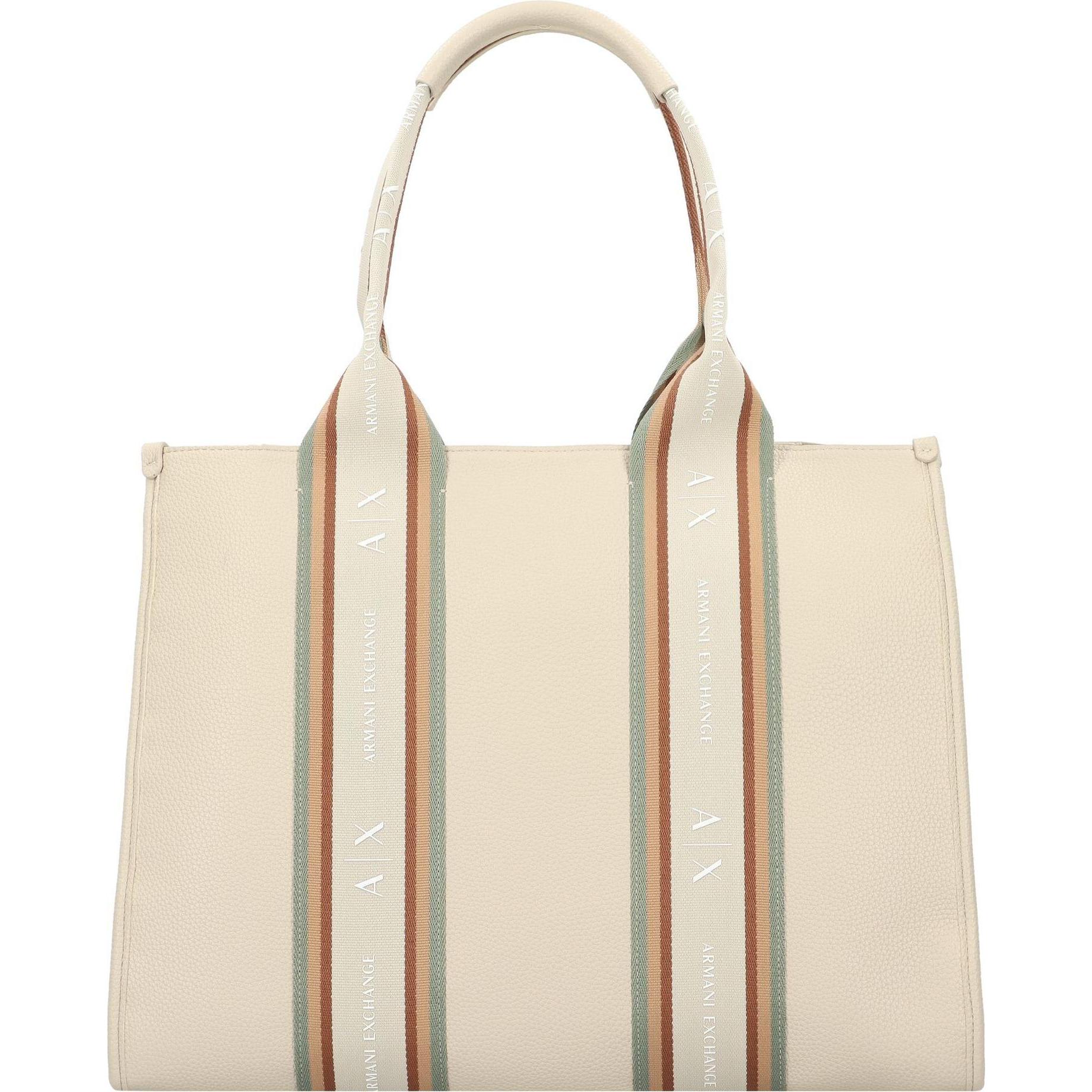 Armani Exchange, Tasche, Shopper Tasche 37 cm, Grün, (20 l)