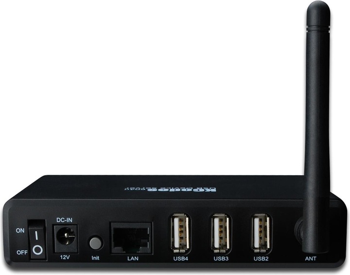 Produktbild Digitus 4-Port USB 2.0 Wireless Multifunktions Netzwerk Printserver