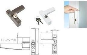 Actual product image Burg Wächter Winsafe WS 11 W SB window lock