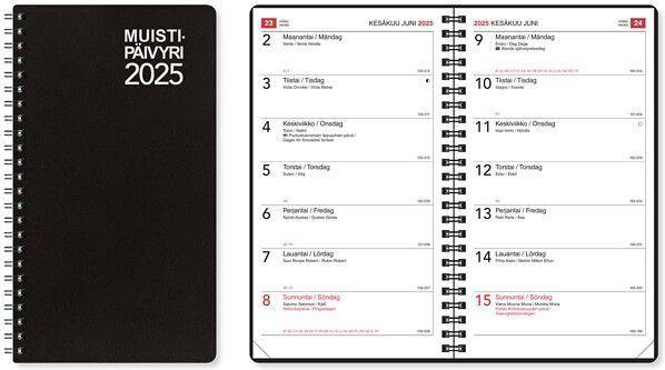Immagine prodotto RCK 2025 Reminder Calendar (120 x 210 mm)