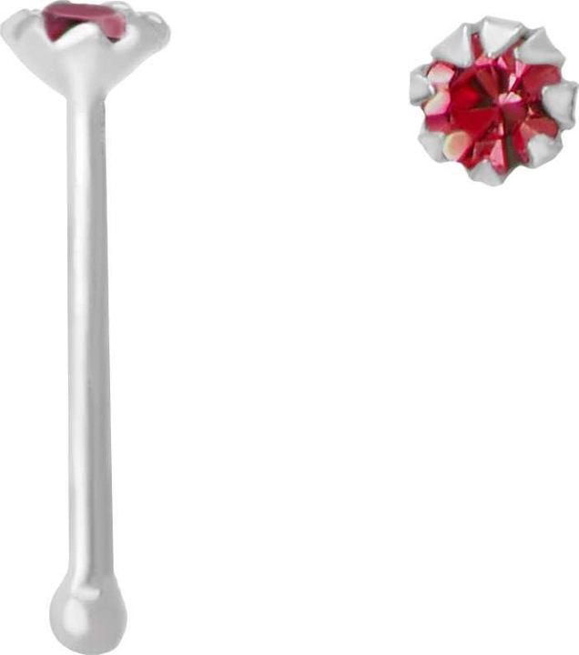 Produktbild Bijouteria Nasenpiercing (Kristall, Silber 925)