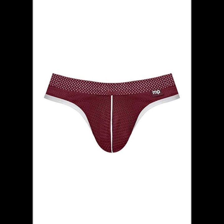 Produktbild Male Power Sport Mesh Jock - Burgundy - L/XL (XL)