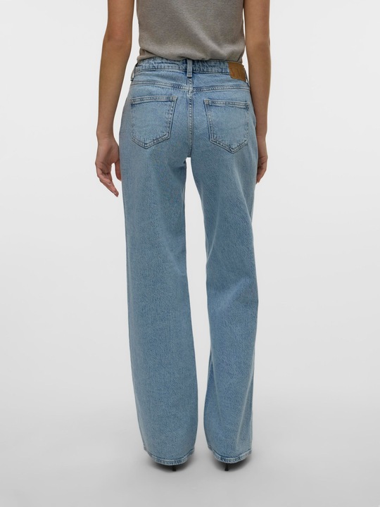 Produktbild Vero Moda VMVANESSA Niedrige Taille Weiter Beinschnitt Jeans Weit geschnitten (26)