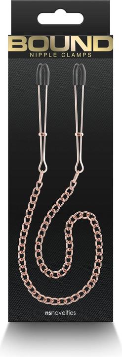 Actual product image NS Novelties Nipple Clamps DC3