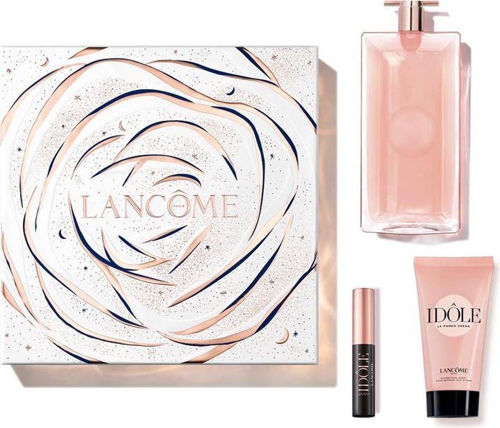 Produktbild Lancôme Idôle 50ml Set Idôle Eau de Parfum 50ml + Idôle Power Cream 50ml + Lash Idôle Mascara Mini (Parfum Set, Körperpflegeset)