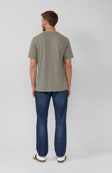 Produktbild S.Oliver T-Shirt Meliertes Ringel-Shirt mit Crew Neck (3XL)