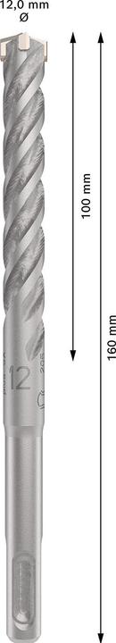 Produktbild Bosch Zubehör PRO Hammerbohrer (12 mm)