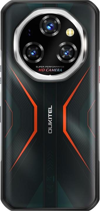 Actual product image Oukitel Smartphone WP55 6 6 12/256GB DS 11000mAh Orange (256 GB, Orange, 6.60", Dual SIM)