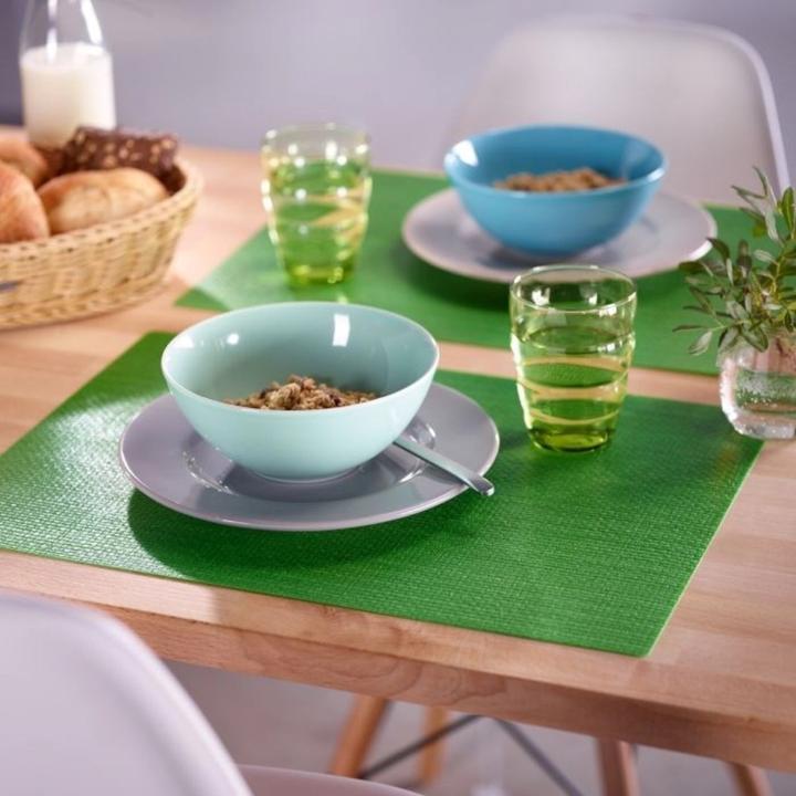 Actual product image Westmark PP placemat "Coolorista", square, apple green, 45x32.5 cm