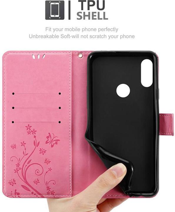 Image du produit Cadorabo Couverture du livre de fleurs (Xiaomi Redmi Note 7)