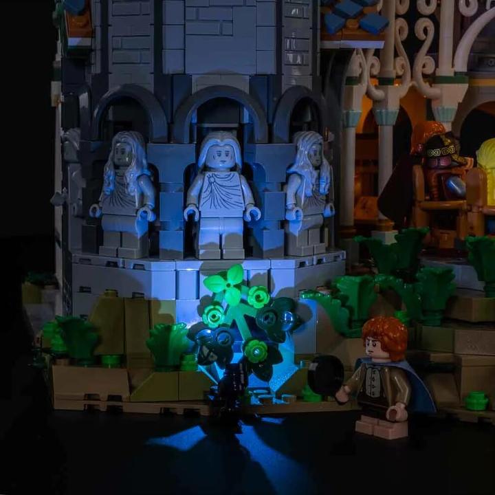 Image du produit Light my bricks Kit de lumière pour LEGO 10316 Le Seigneur des anneaux - Fondcombe