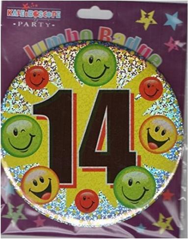 Produktbild Kaleidoscope Jumbo Abzeichen 14. Geburtstag