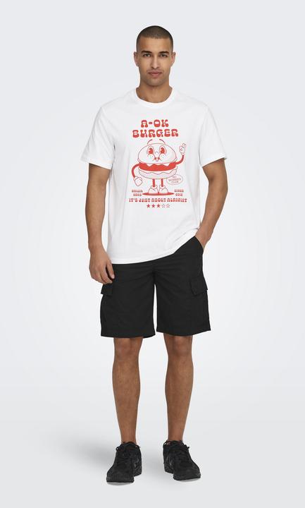 Image du produit Only & Sons Cargoshorts Loc kurze Hose mit vielen Taschen (M)