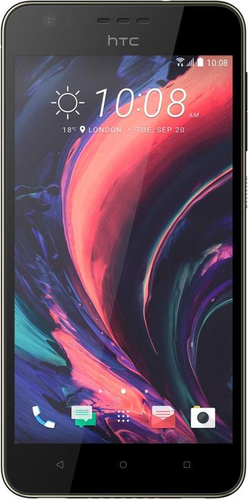 Actual product image HTC Desire 10 lifestyle (32 GB, Stone Black, 5.50", Single SIM, 4G)