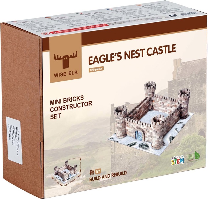 Produktbild Wise Elk Burg Eagle's Nest Castle - Modellbausteine
