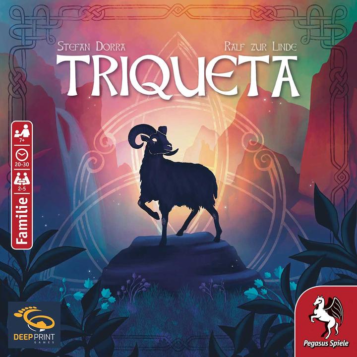 Actual product image Pegasus Triqueta Big Box (Deep Print Games) (German, 2 - 5 Players)