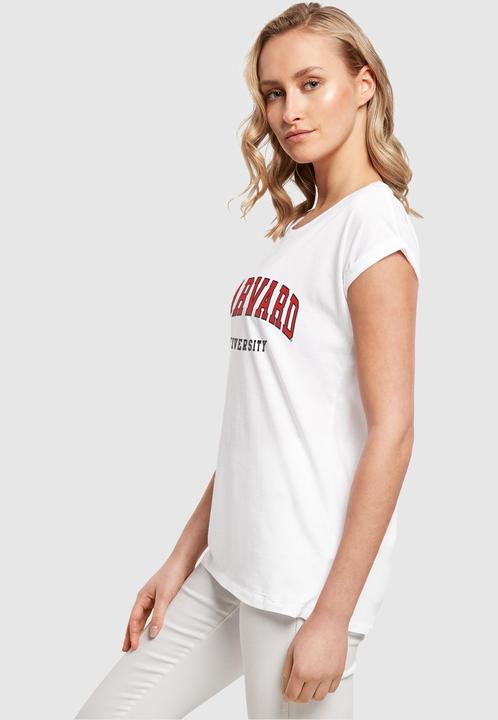 Image du produit Merchcode Ladies Harvard University - Script T-Shirt - 136661 (L)