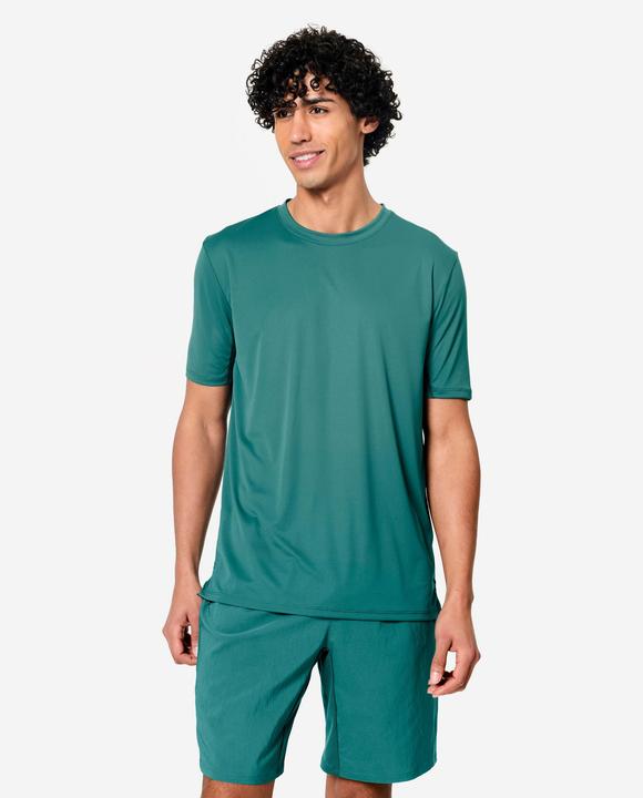 Immagine prodotto Domyos T-Shirt Herren Rundhalsausschnitt - blaugrün (L)