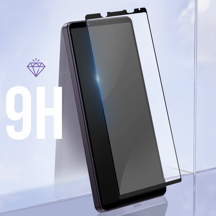 Actual product image Avizar 9H hardness glass screen protector film (1 Piece, Sony Xperia 1 V)