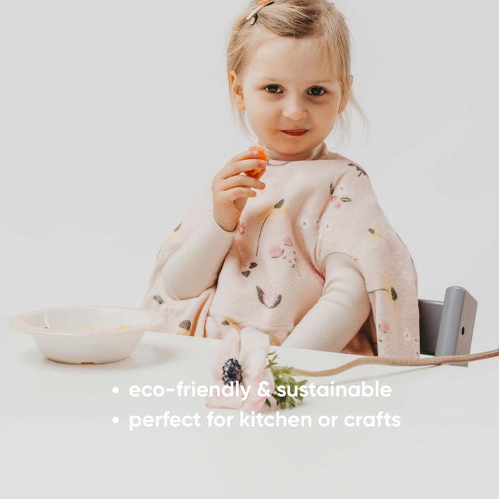 Produktbild Little Casimir Lätzchen mit Ärmeln – wasserdicht, saugfähig & verstellbar, für Babys 6M-4J (6 Monate)
