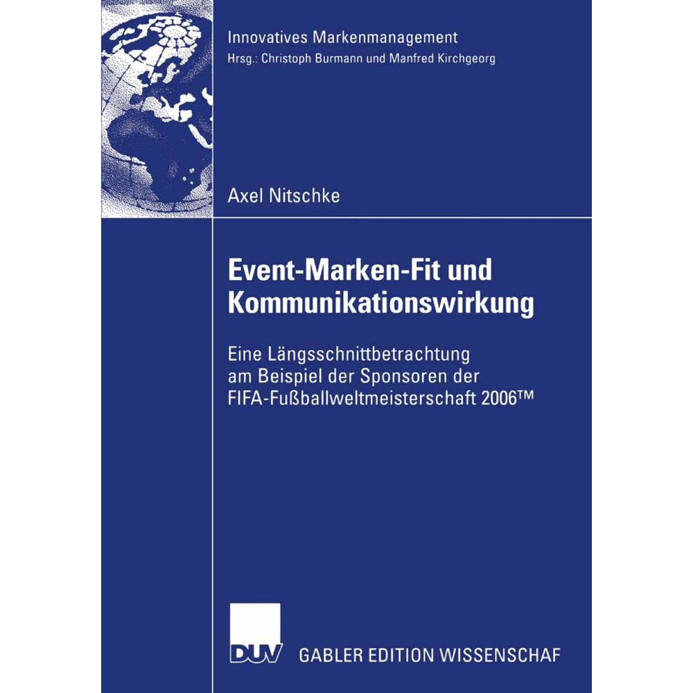 Event-Marken-Fit und Kommunikationswirkung, Fachbücher von Axel Nitschke