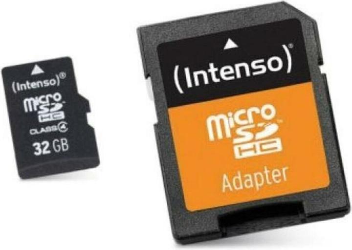 Actual product image Intenso microSD Class 10 (32 GB, microSDHC, U1)
