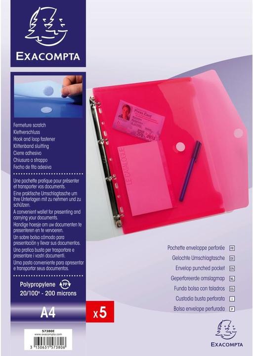 Produktbild Exacompta Prospekthüllen (A4, 1x)