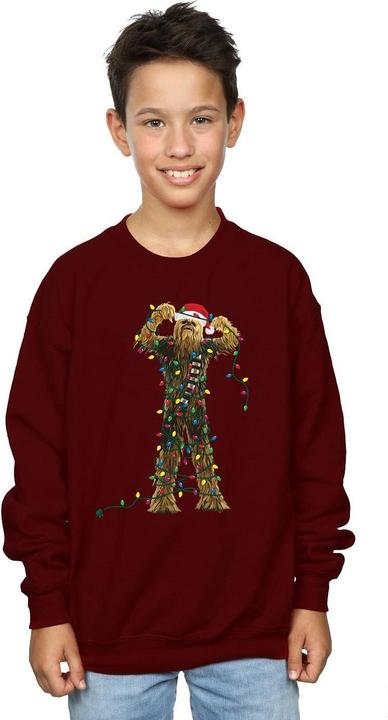 Produktbild Star Wars Chewbacca Christmas Lights Sweatshirt Jungen (152, 158)