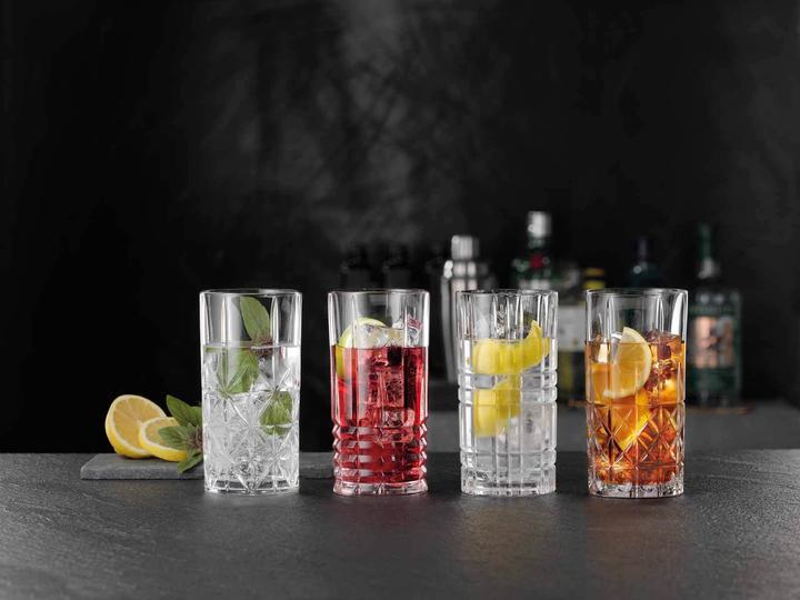 Actual product image Nachtmann Long drink tumbler Highland 37.5 cl 15.1cm Ø7.7cm Set of 4 (3.75 dl, 4 x, Long drink glasses)