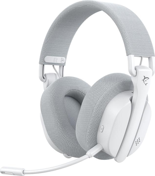 White Shark WGH-2444 Firecrest White (No noise cancellation, 15 h, Cable, Wireless)