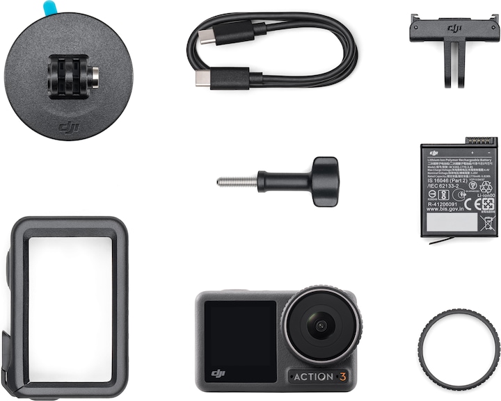 DJI Osmo Action 3 Standard Combo (60p, Bluetooth, Wi-Fi)