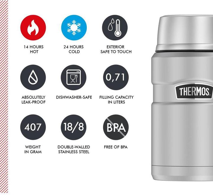 Actual product image Thermos King 710ml (0.71 l)