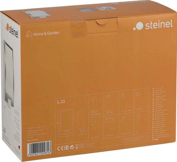 Produktbild Steinel Sensorlampe L 22 S (60 lm, E27, IP44)