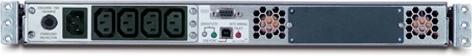 Produktbild APC SUA1000RMI1U, Smart-UPS RM 1U 1000VA 230V, 640W (1000 VA, 640 W, Line-Interaktiv USV)