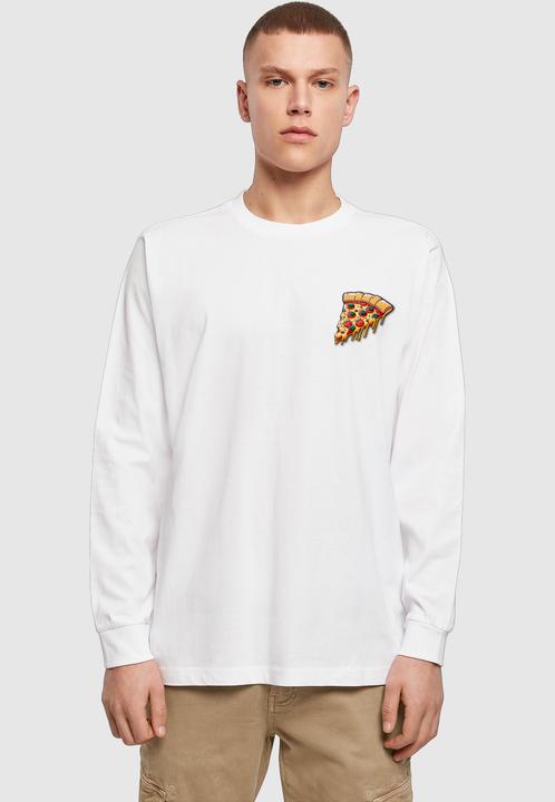 Produktbild Merchcode Pizza Comic Longsleeve With Cuffrib - 177309 (XS)