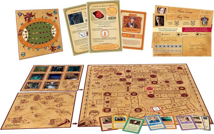 Produktbild Asmodée Harry Potter: Ein Jahr in Hogwarts (Deutsch, 1 - 8 Spieler)