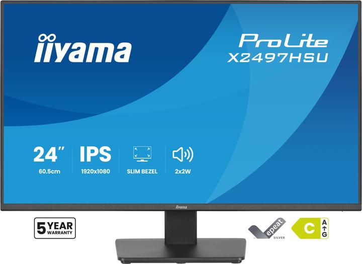Image du produit iiyama X2497HSU-B1 (1920 x 1080 pixels, 23.80")