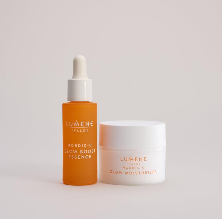Actual product image Lumene Cloudberry Glow Skincare Gift Set - Skincare Kit Includes Radiance (Facial care set)