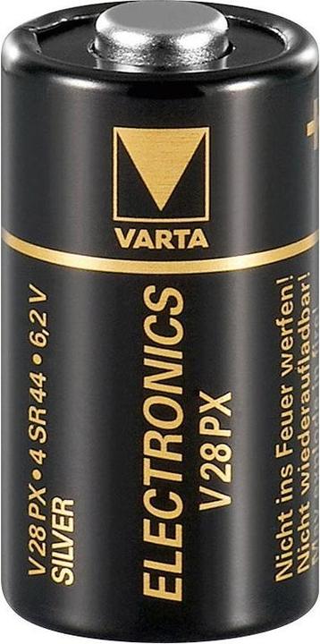 Actual product image Varta Electronics V28PX (1 pcs., SR44 / SR1154 / V303 / V357 / V13GS / V76PX / 303 / 357 / SG13, 145 mAh)