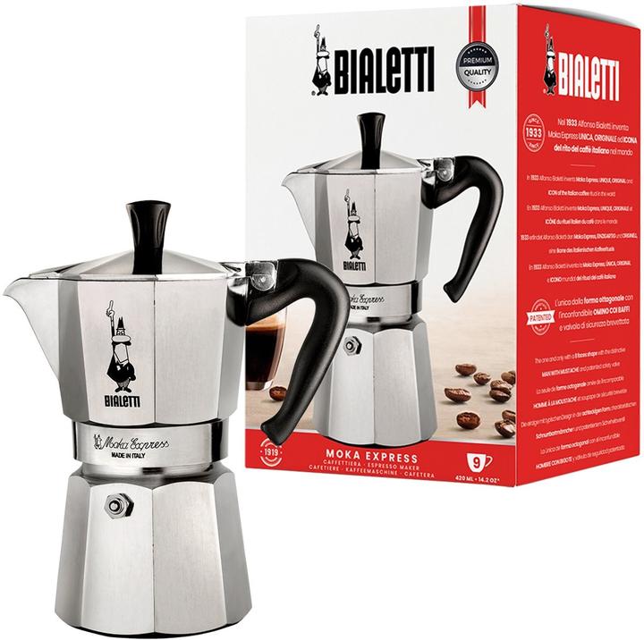 Actual product image Bialetti Moka 9 cups (9 Cups)