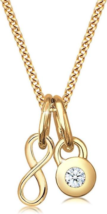 Produktbild Diamore Elli Diamonds Infinity Solitaire Halskette (585 Gelbgold)