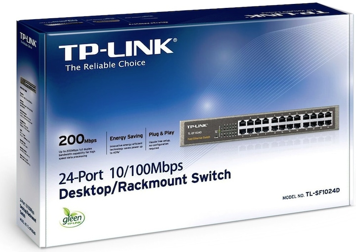 Actual product image TP-Link Tl-Sf1024d (24 Ports)