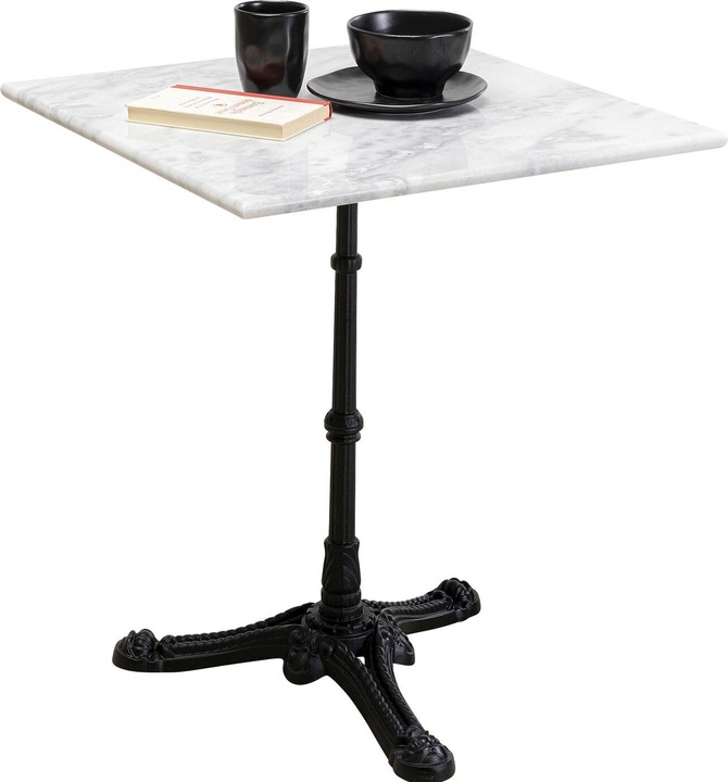 Produktbild Kare Design Bistrotisch Kaffeehaus Square Weiss 60x60cm (60 x 60 cm)