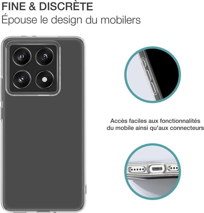 Actual product image Bigben SiliSoft (Xiaomi 14T Pro)